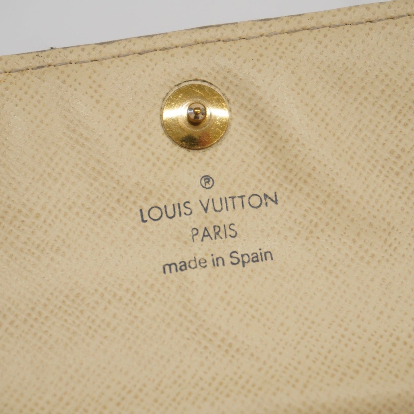 LOUIS VUITTONAuth  Damier Azur Portofeuil Alexandra N63068 Women's Wallet