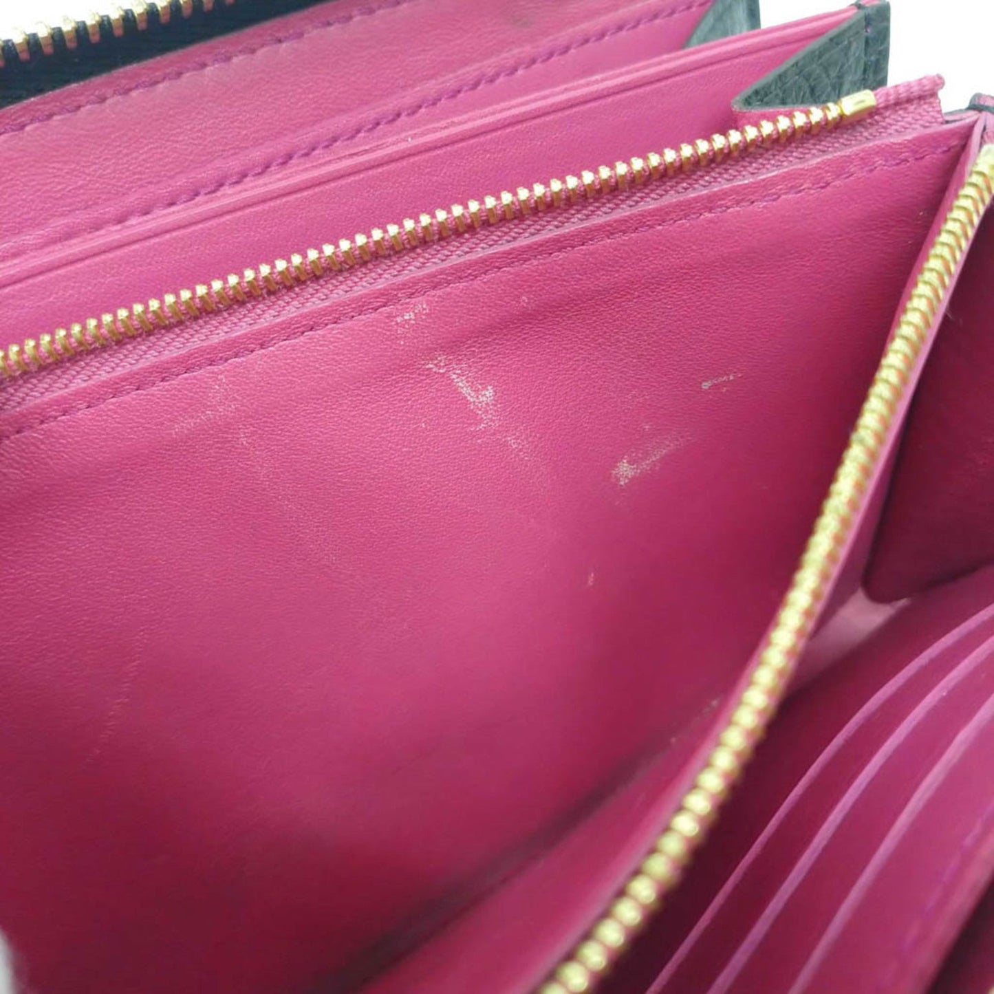 LOUIS VUITTON Taurillon Comete Wallet M63102 Women's Taurillon Leather Long Wallet [bi-fold] Noir