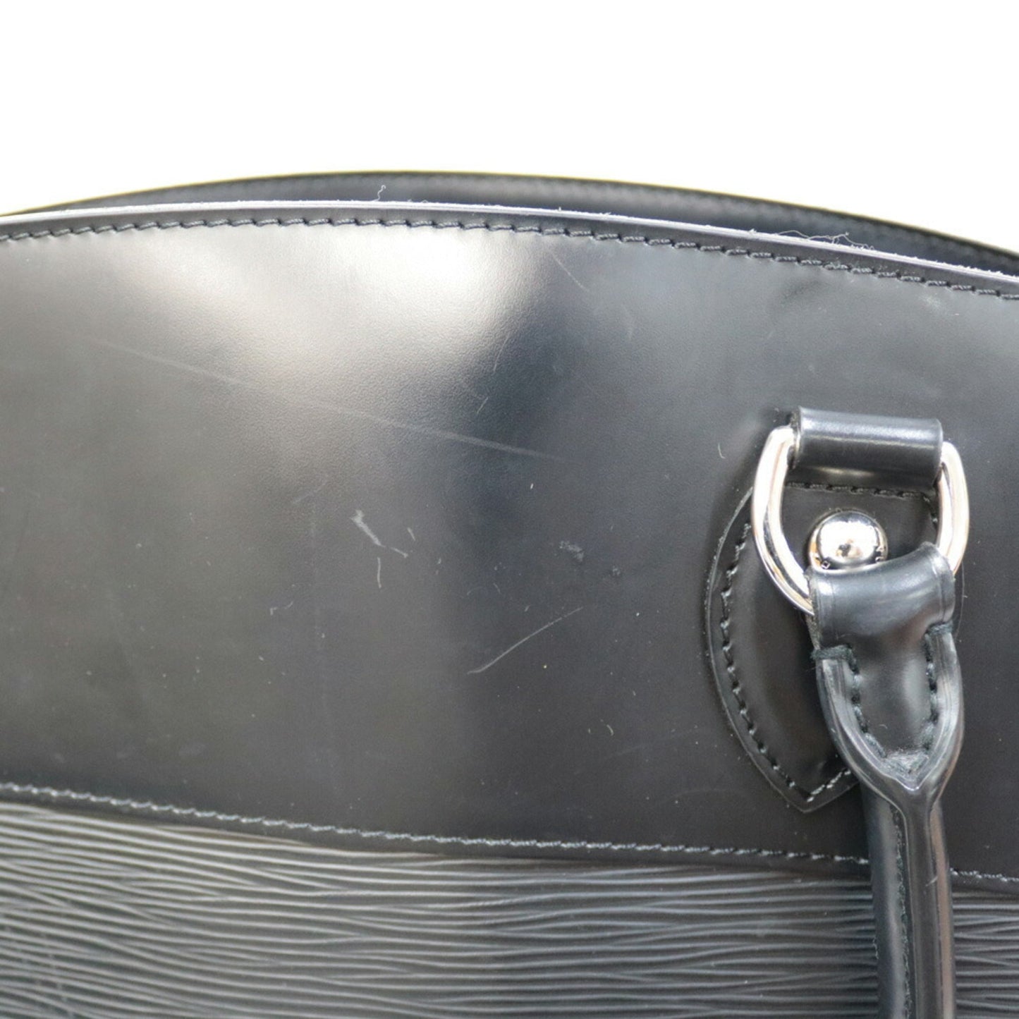 LOUIS VUITTON Shoulder Bag Epi Passy GM M59252 Black Ladies