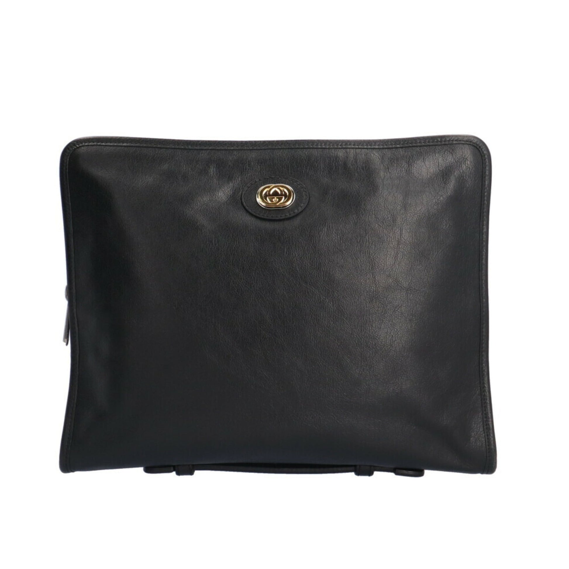 Gucci Daily Black Leather Clutch Bag ()
