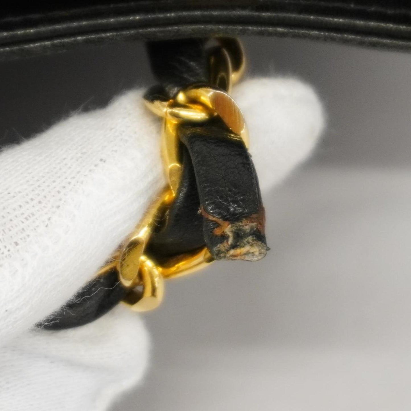 Chanel Shoulder Bag Matelasse Lambskin Black Women's