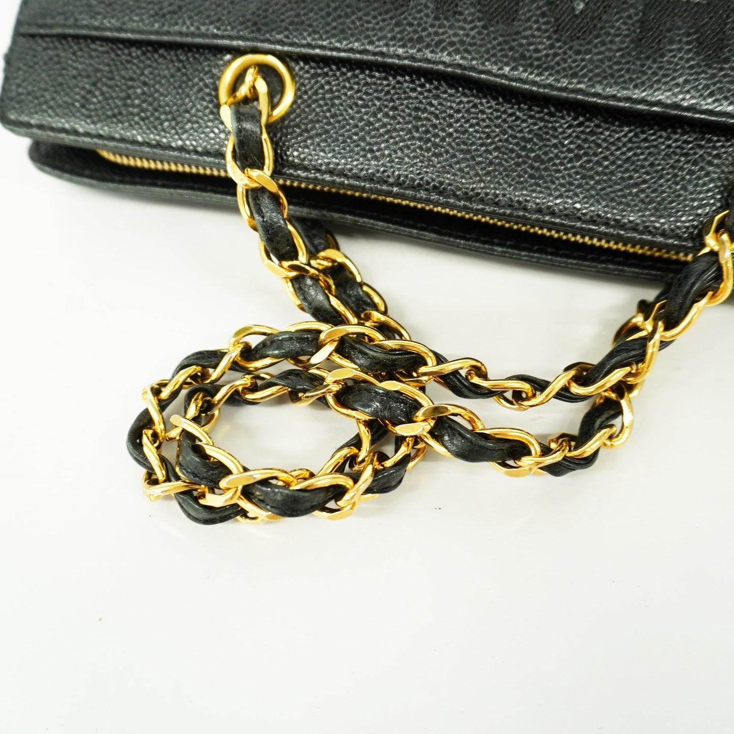 ChanelAuth  Reprint Tote Women's Caviar Leather Bag Black