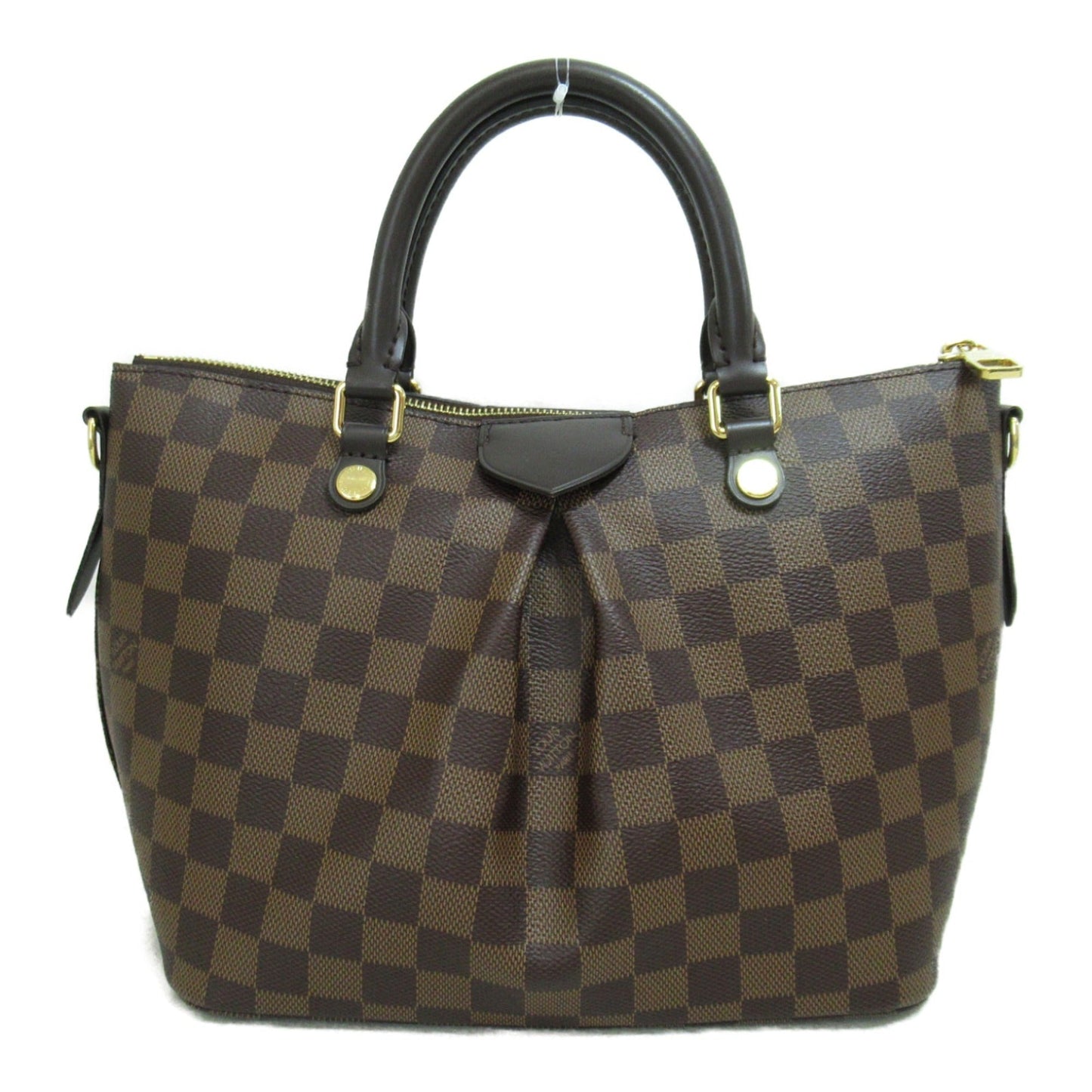 LOUIS VUITTON Siena PM Shoulder Bag Brown Damier PVC coated canvas N41545