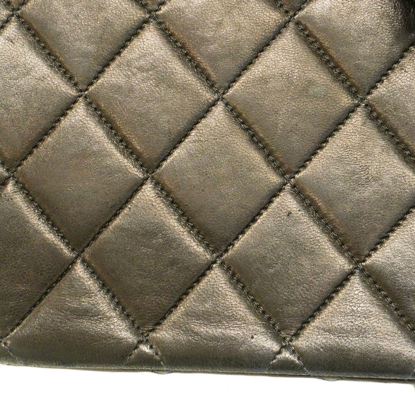 Chanel Shoulder Bag Deca Matelasse W Chain Lambskin Black Women's