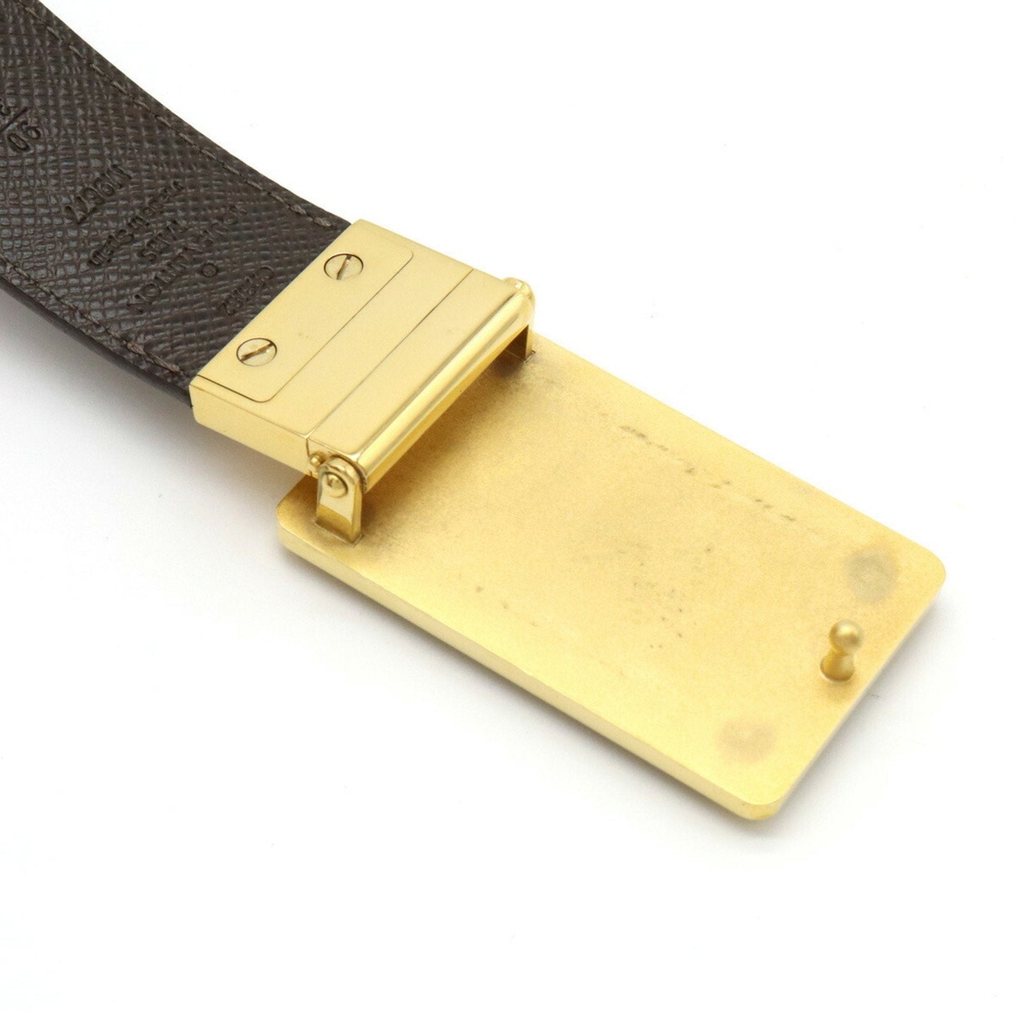 LOUIS VUITTON Damier Sainteur Enventour Belt Reversible #90 90/36 M9677U