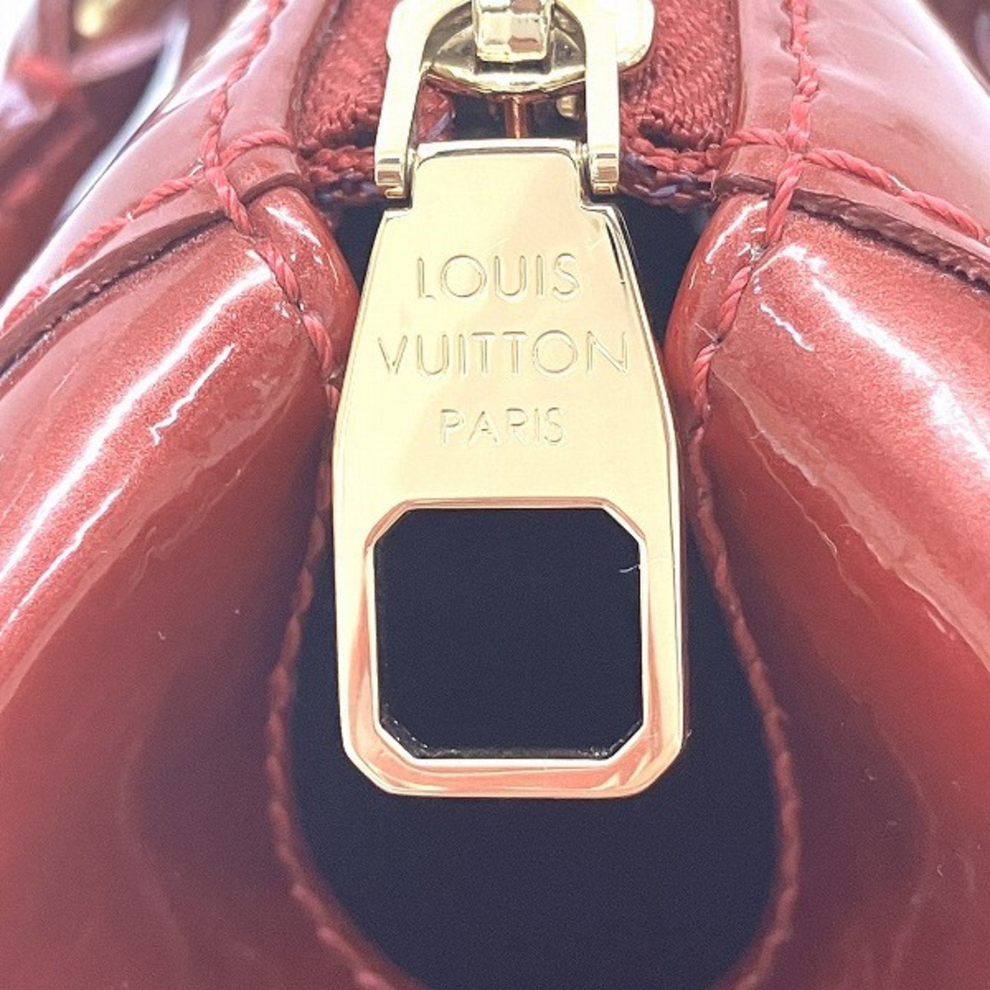 LOUIS VUITTON Vernis Sherwood PM Pomme d'Amour M91494 Bag Shoulder Ladies