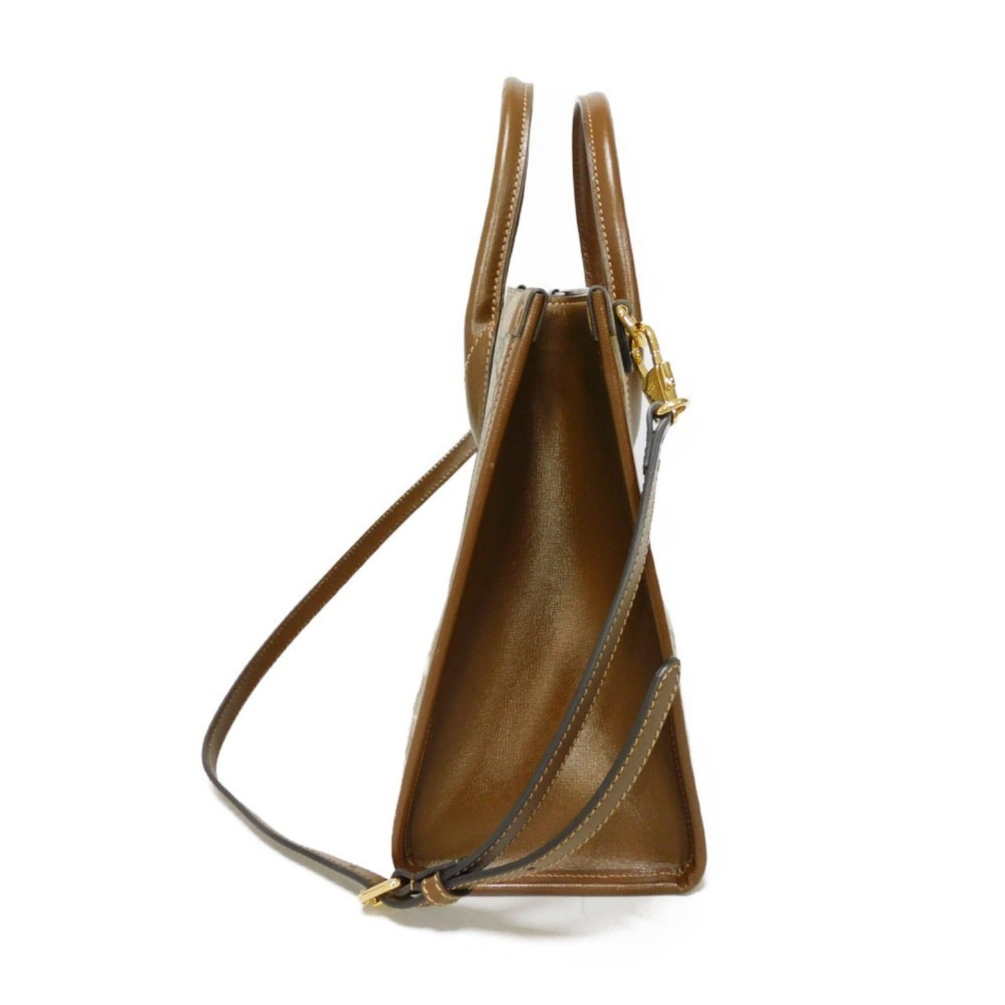 Gucci Beige Gg Supreme Leather Handbag Shoulder Bag Tote Bag