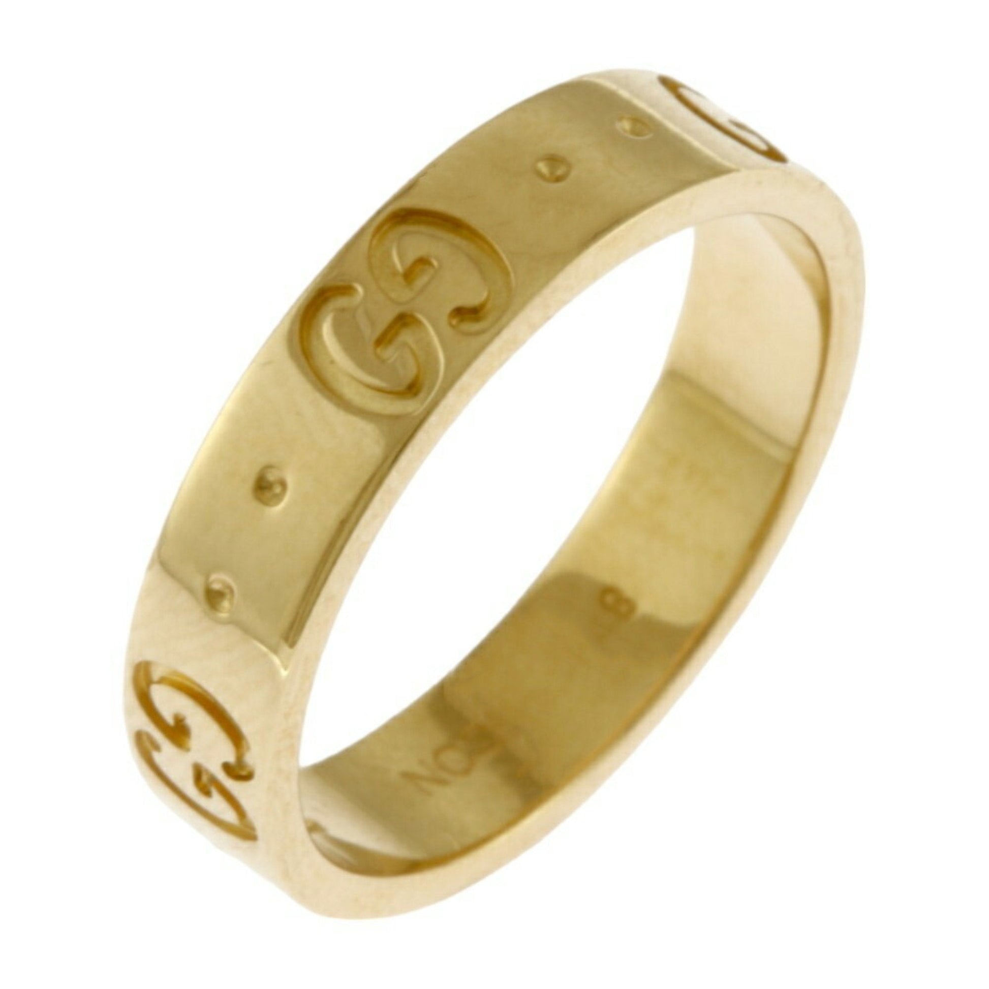 Gucci Gold Yellow Gold (18K) Band Ring ()