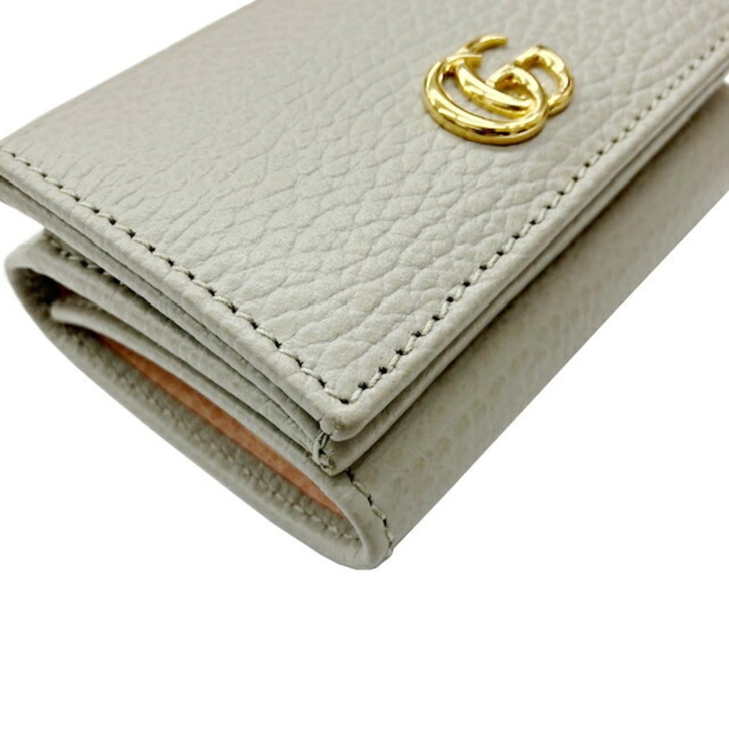 Gucci Gray Leather Wallet (Tri-Fold)