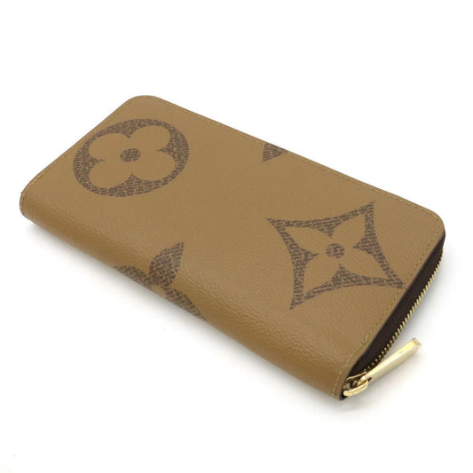 LOUIS VUITTON Monogram Giant Reverse Zippy Round Long Wallet M69353