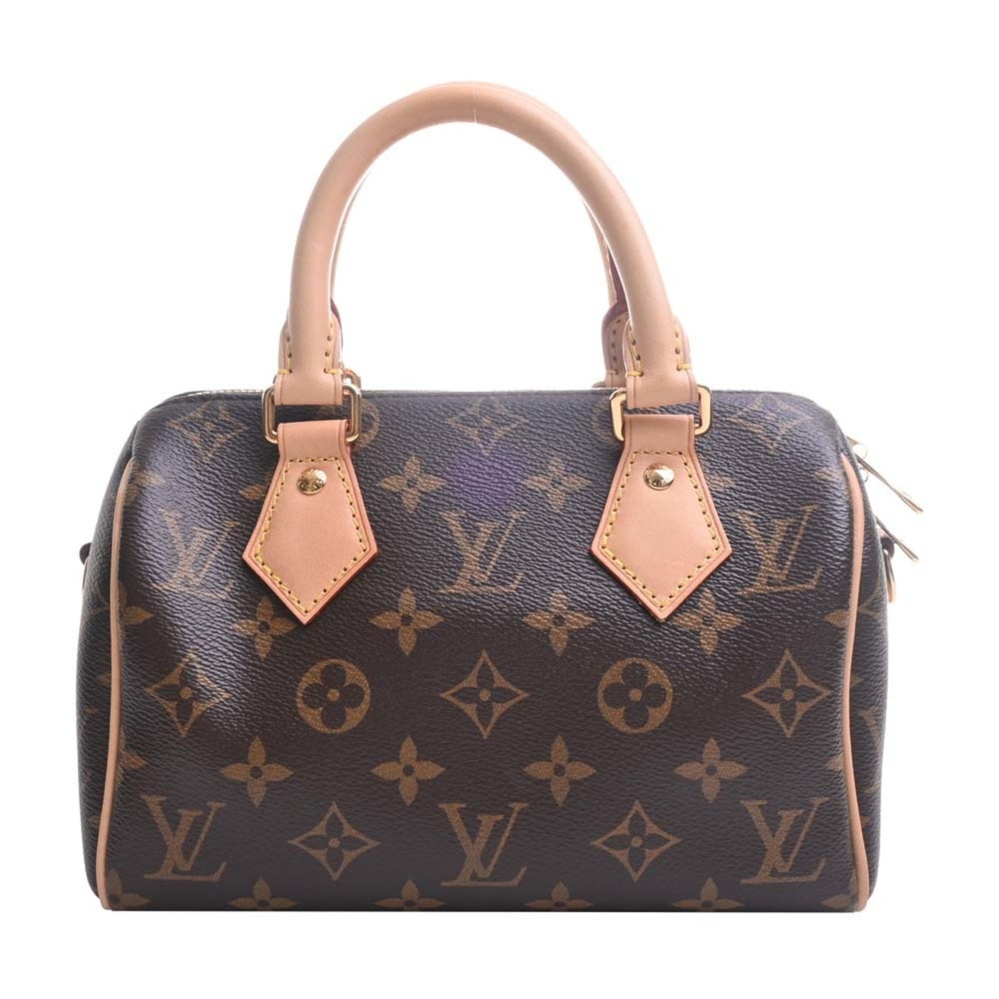 LOUIS VUITTON Monogram Speedy Bandouliere 20 Handbag M46234 Brown Women's