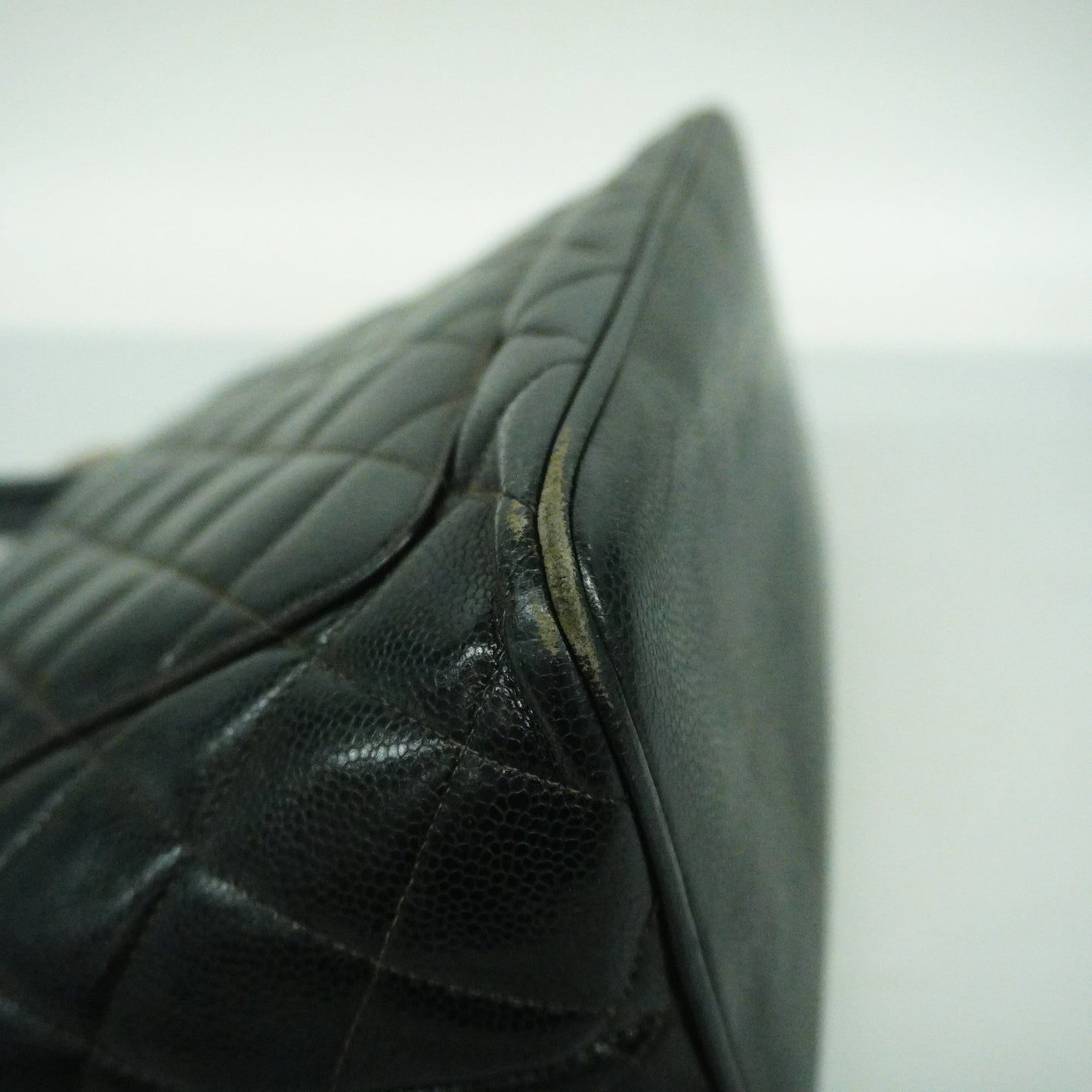 ChanelAuth  Reprint Tote Women's Caviar Leather Tote Bag Black