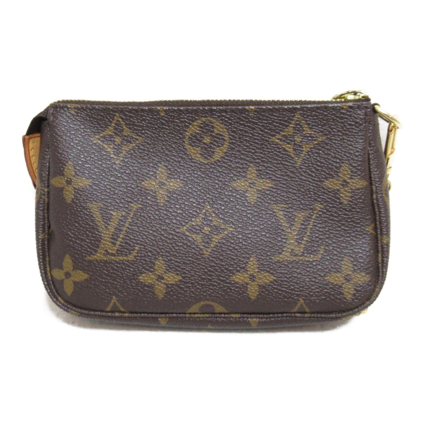 LOUIS VUITTON Mini Pochette Accessoires Accessory Pouch Brown Monogram PVC coated canvas M58009