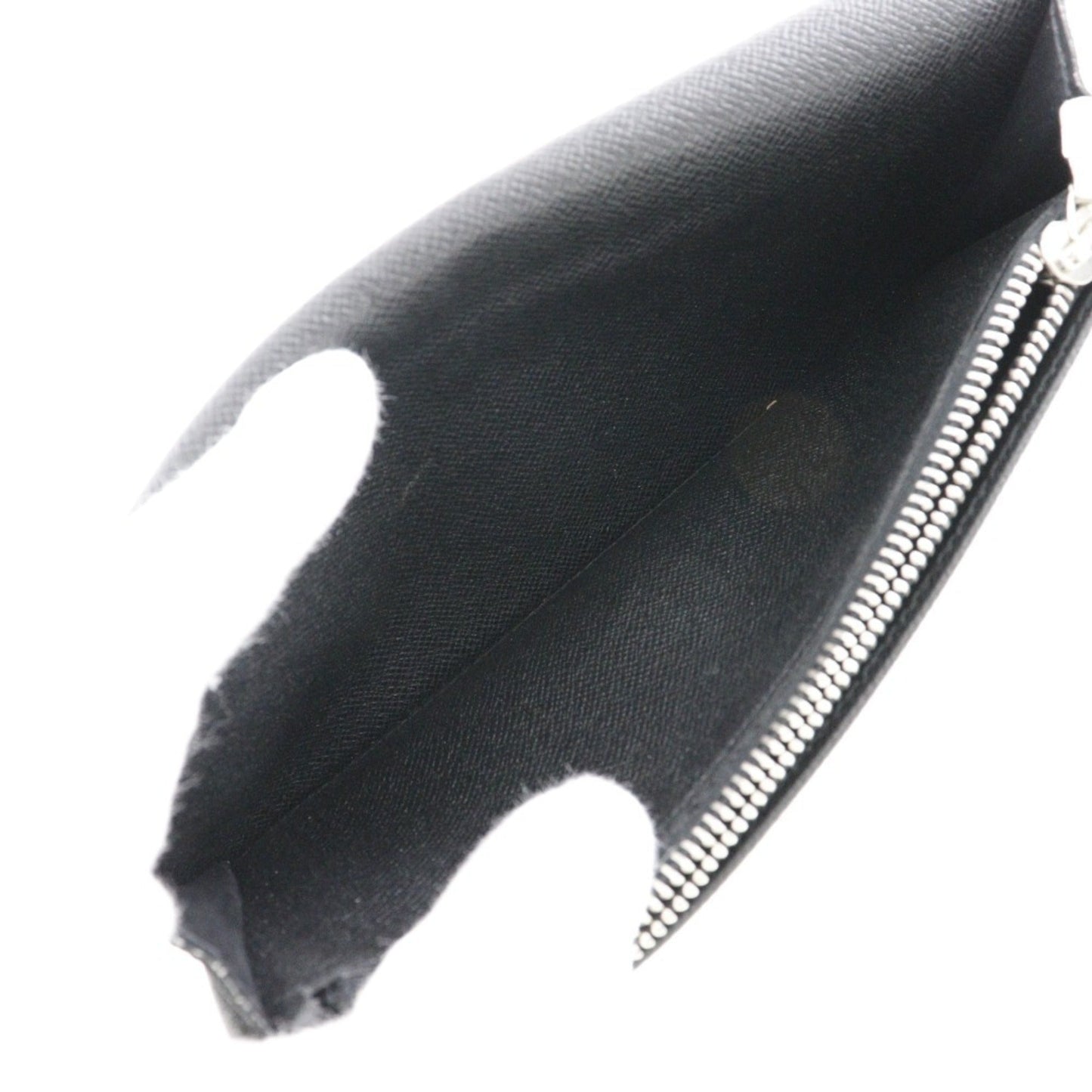 LOUIS VUITTON Portefeuille Braza Long Wallet M32572 Taiga Ardoise France Year 2011 Black SP0141 Open Portefeiulle braza Men's