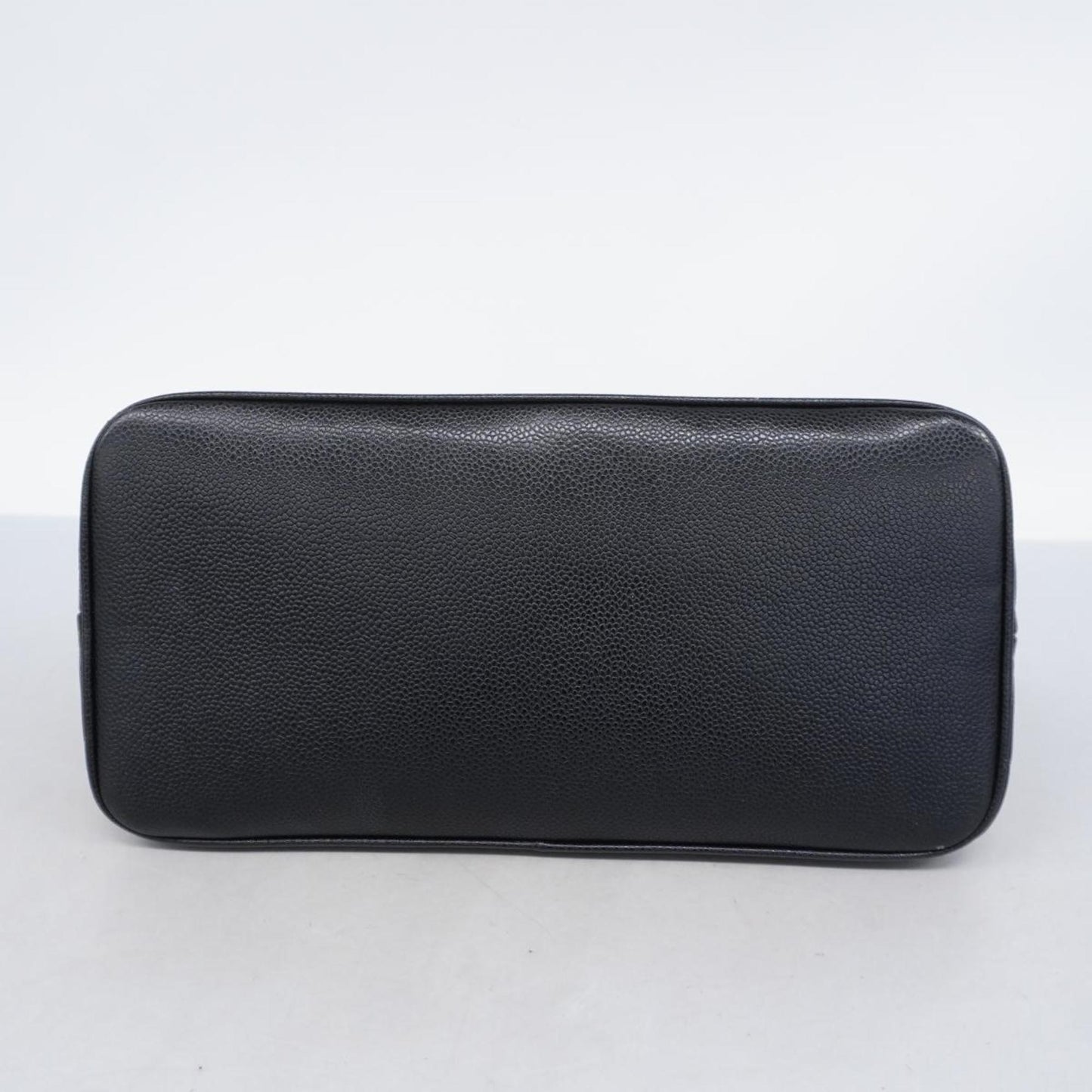 Chanel Tote Bag Reproduction Caviar Skin Black Women's