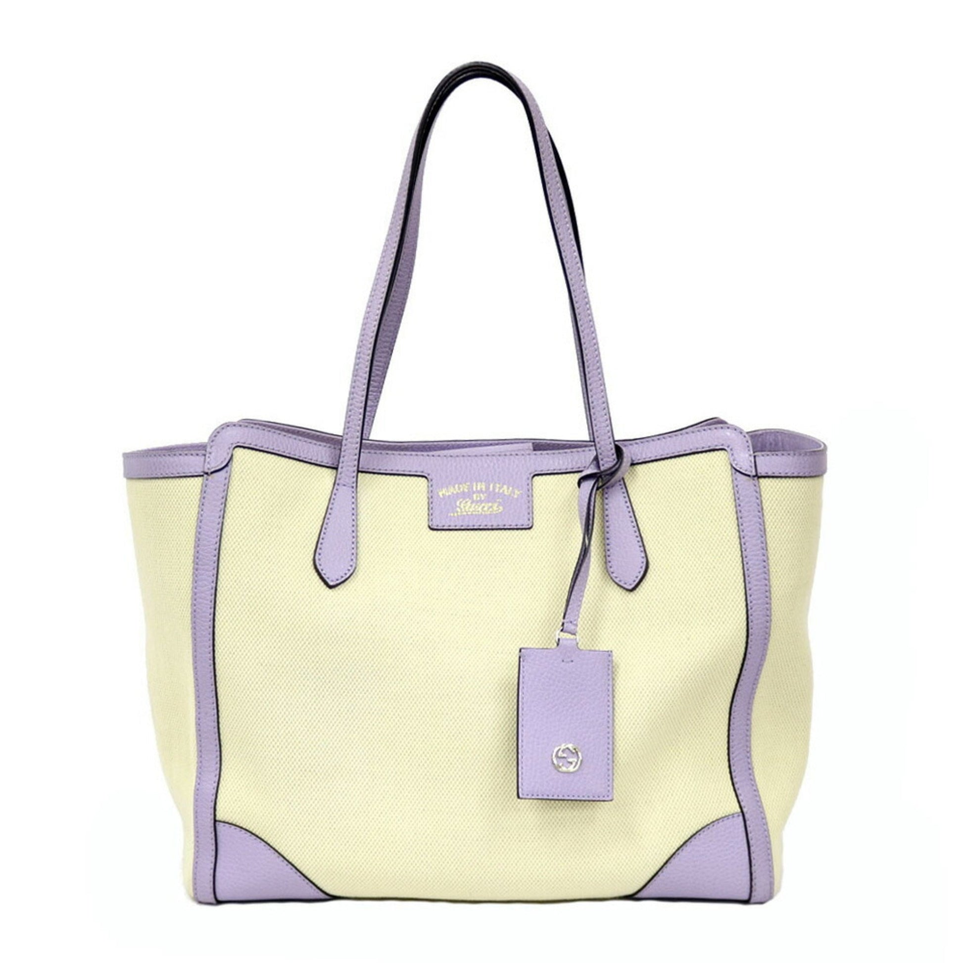 Gucci Daily Beige Canvas Shoulder Bag Tote Bag ()