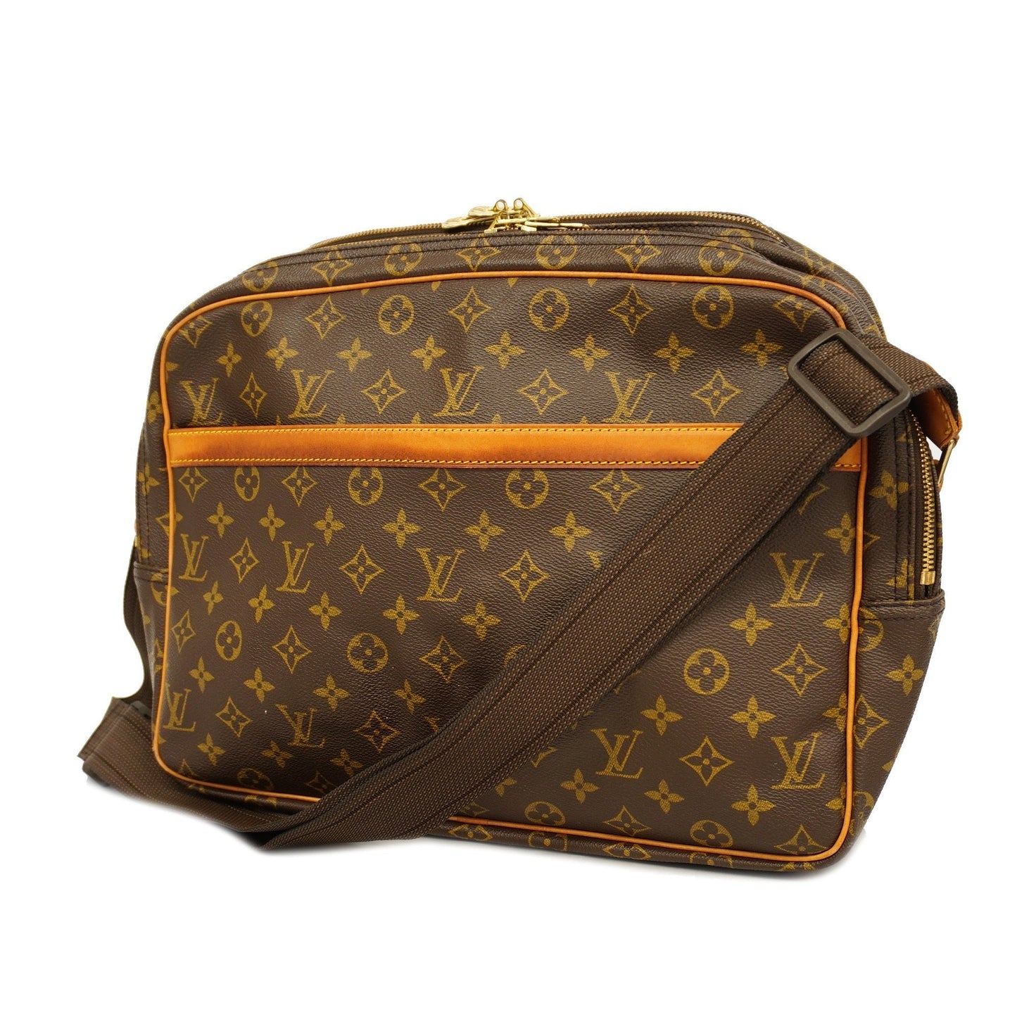 LOUIS VUITTON Auth  Monogram Reporter GM M45252 Women's Shoulder Bag