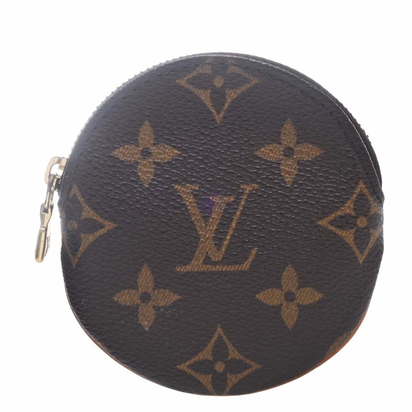 LOUIS VUITTON Monogram Portomone Long Coin Case M61926 Brown Women's