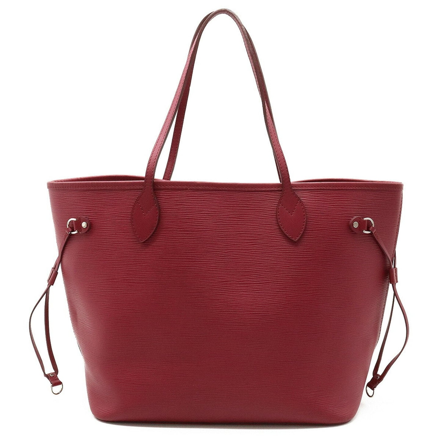 LOUIS VUITTON Epi Neverfull MM Tote Bag Shoulder Fuchsia Pink M40882