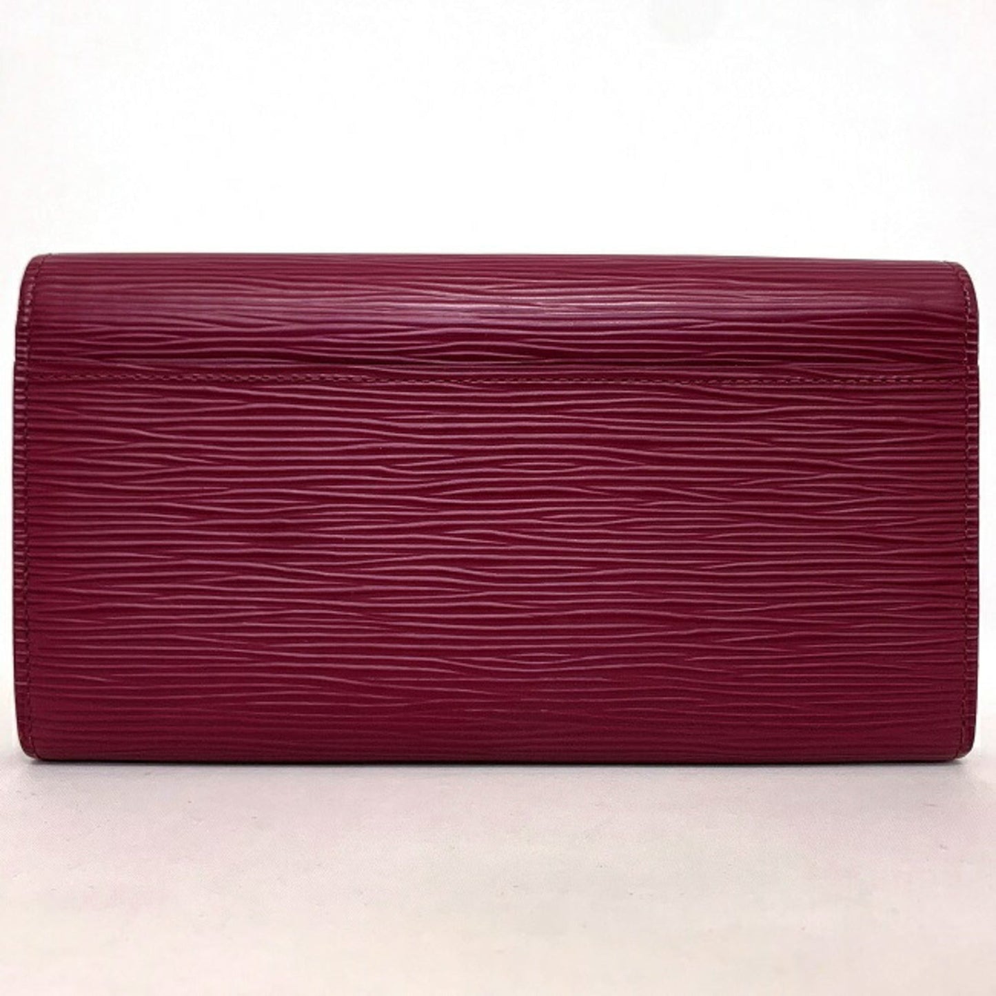 Louis Vuitton Portofeuil Sara Pink Fuchsia Epi M60580 Long Bi-Fold Wallet Leather CA2105 LOUIS VUITTON New Ladies Flap
