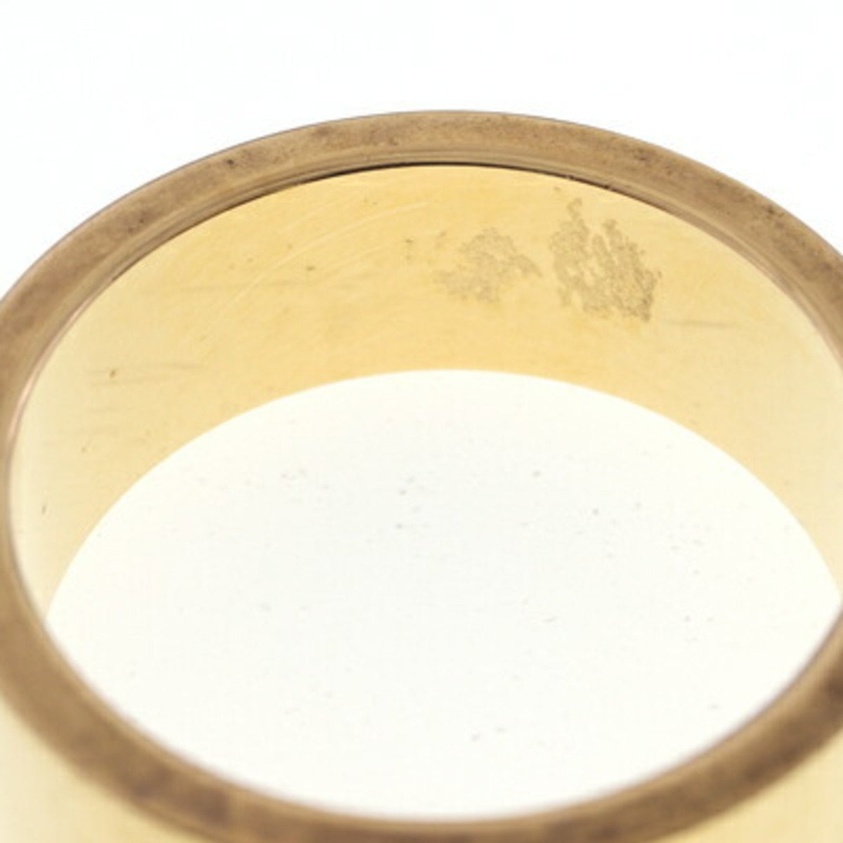LOUIS VUITTON Ring LV Instinct M00514 Gunmetal Gold Metal Size L Men's