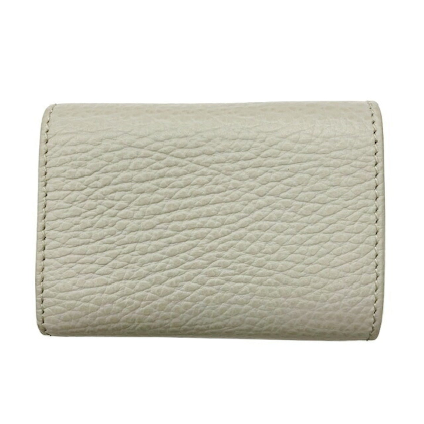 Gucci Gray Leather Wallet (Tri-Fold)