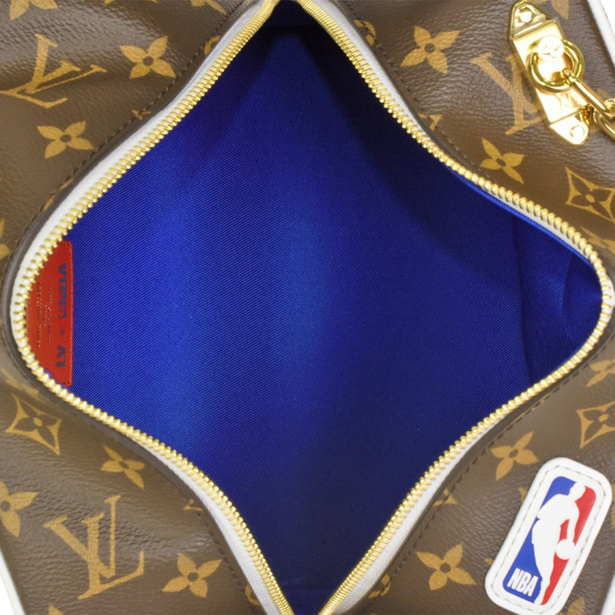 LOUIS VUITTON NBA Collaboration Cloakroom Drop Kit Handbag Monogram M45588