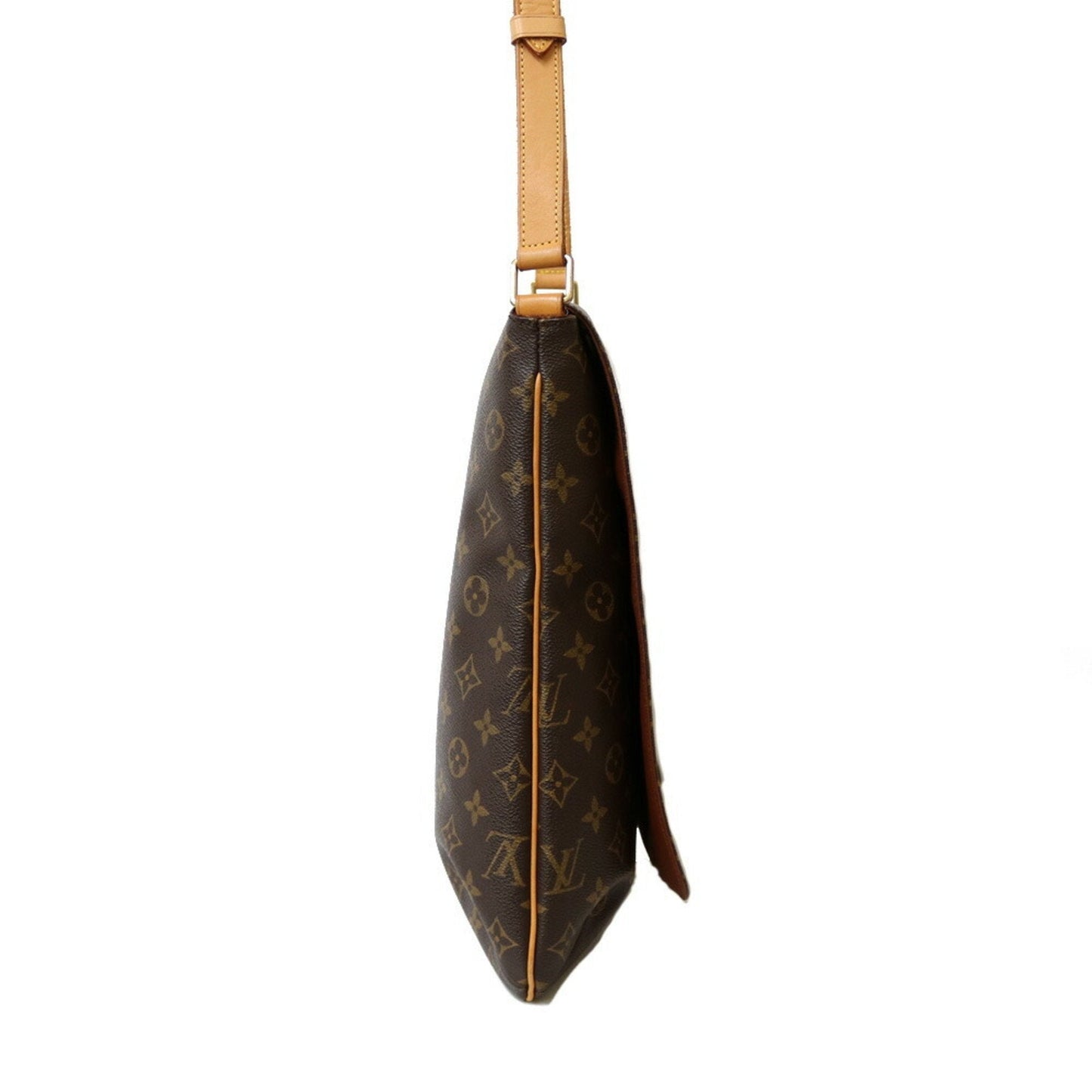 LOUIS VUITTON Shoulder Bag Monogram Musette M51256 Brown Women's Canvas