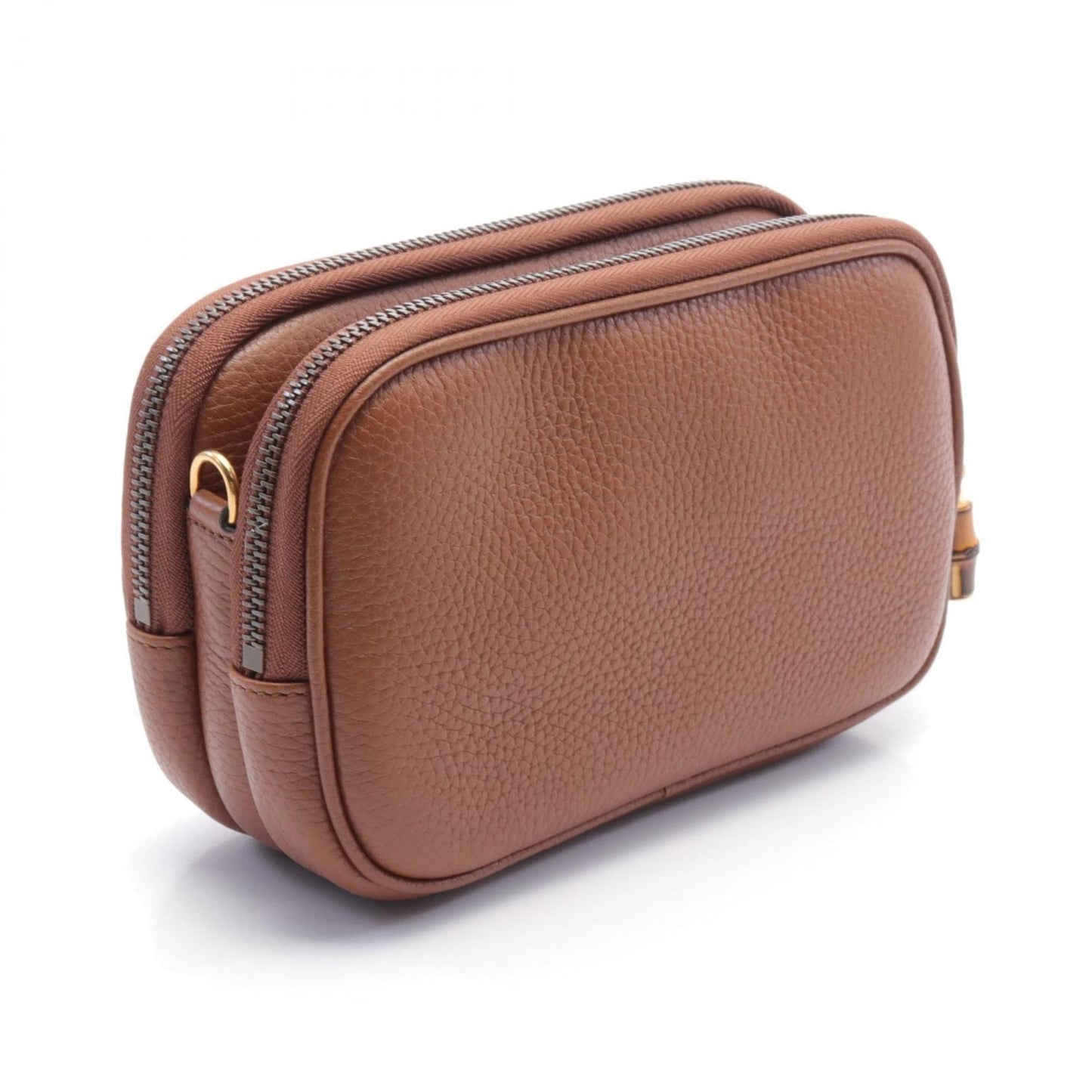 Gucci Brown Leather Shoulder Bag