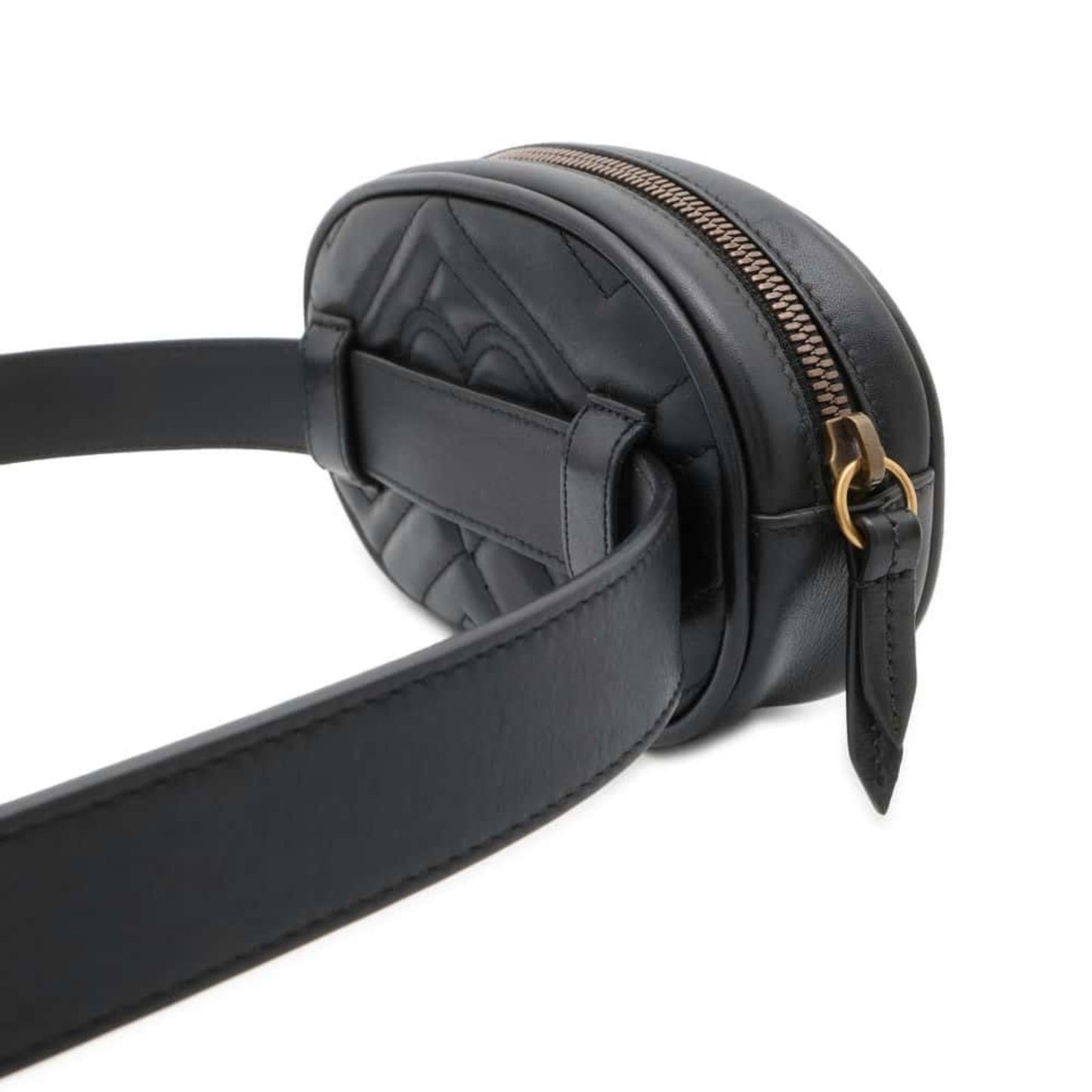 Gucci Black Leather Fanny Pack