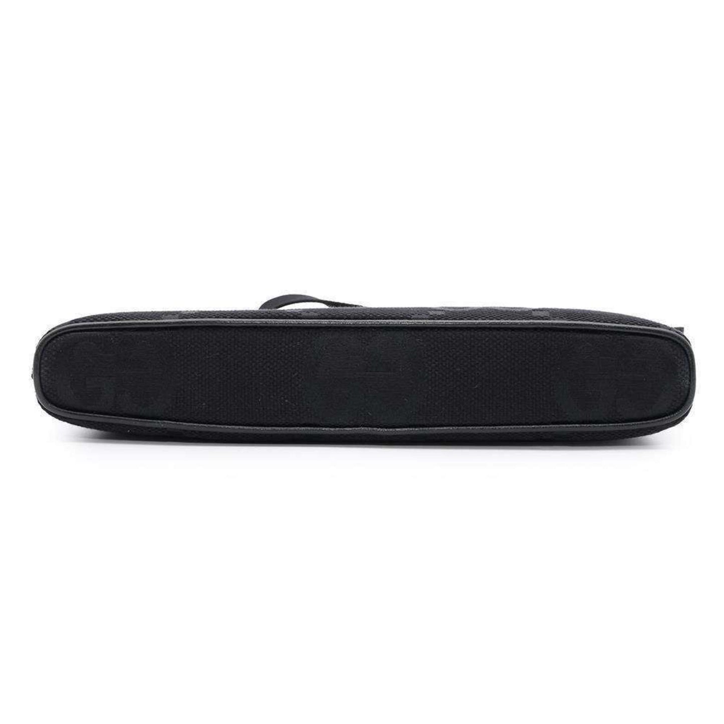 Gucci Black Canvas Leather Clutch Bag Messenger Bag Shoulder Bag