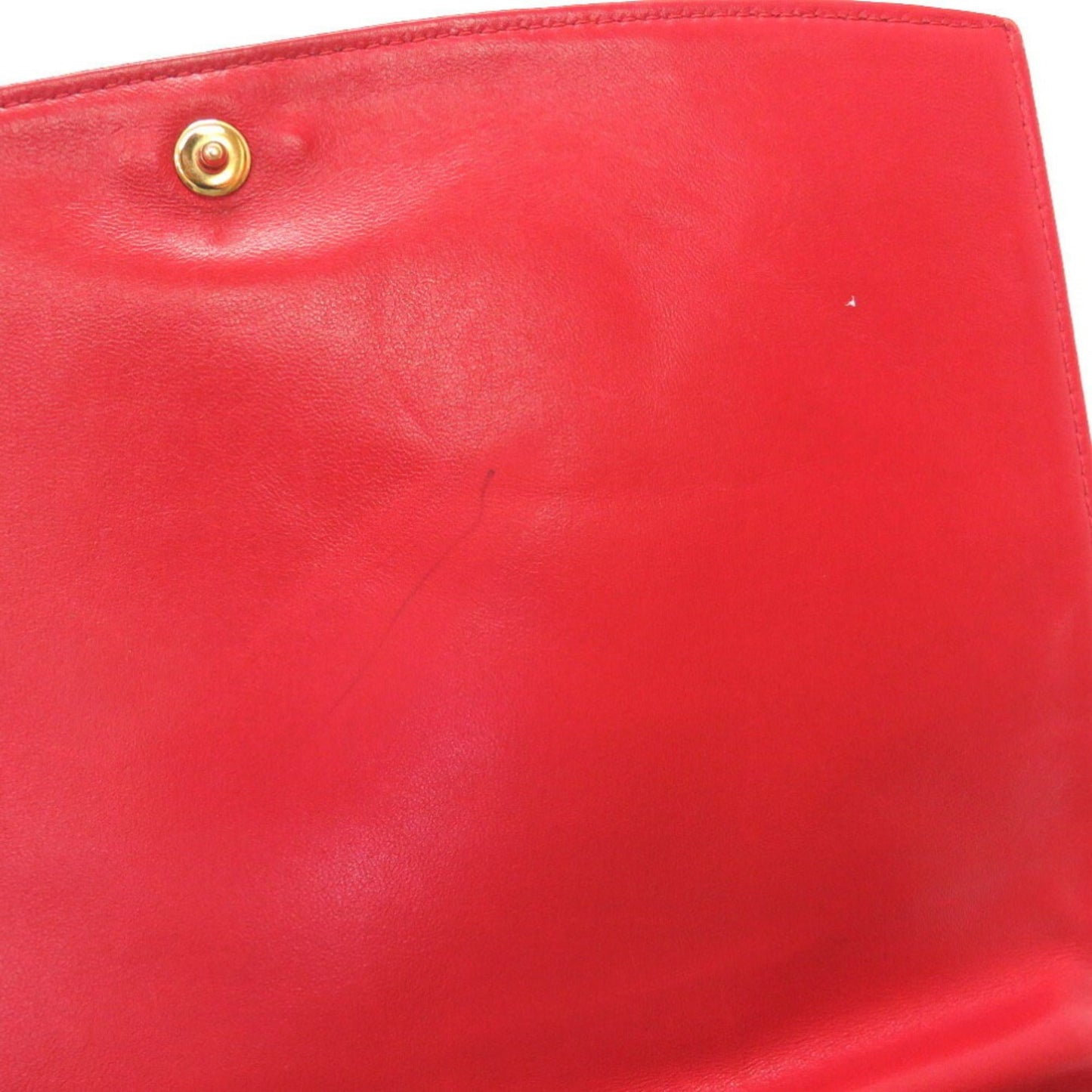 Louis Vuitton Opera Delphi Leather Red M63937 Shoulder Bag LV 0156 LOUIS VUITTON