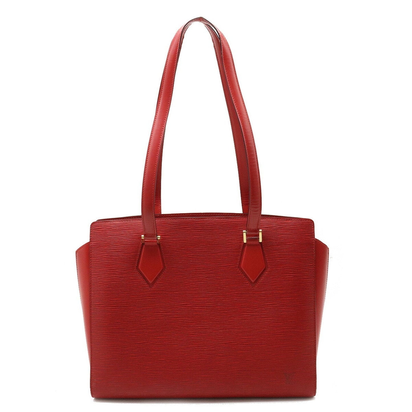 LOUIS VUITTON Epi Duplex Tote Bag Shoulder Castilian Red M52427