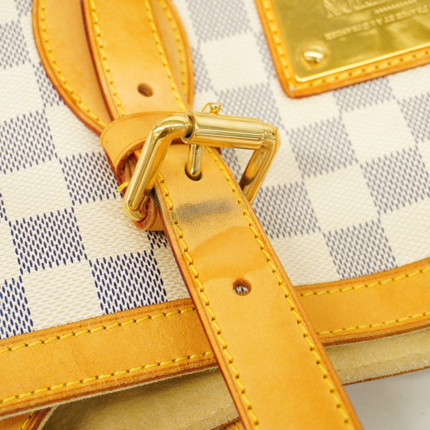 LOUIS VUITTONAuth  Damier Azur Hamstead MM N51206 Women's Tote Bag