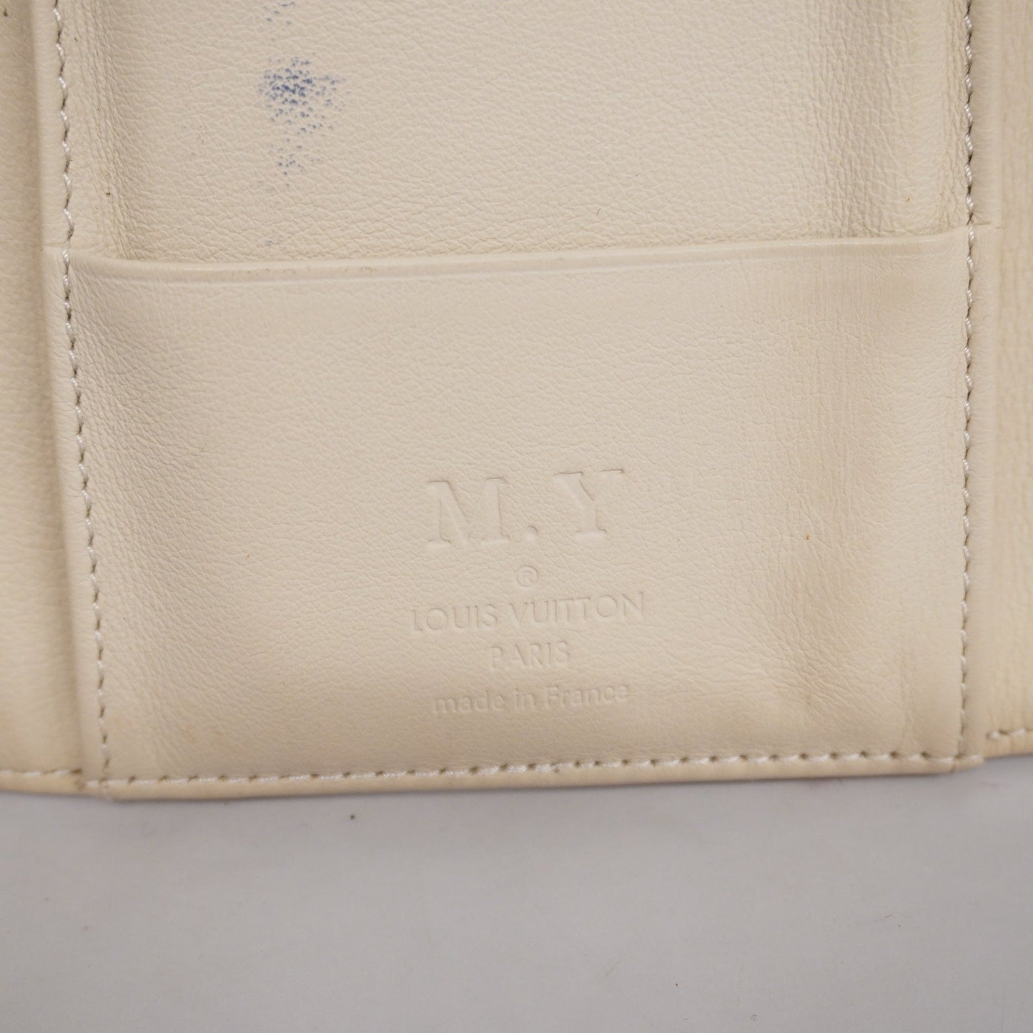 LOUIS VUITTONAuth  Mahina Portefeuilles Amelia M58156 Women's Long Wallet Blanc