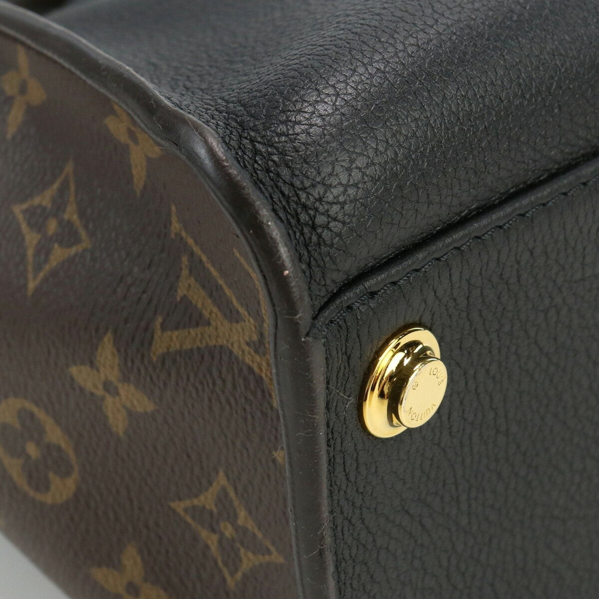 LOUIS VUITTON On My Side MM Monogram M53823 Handbag Leather Women's