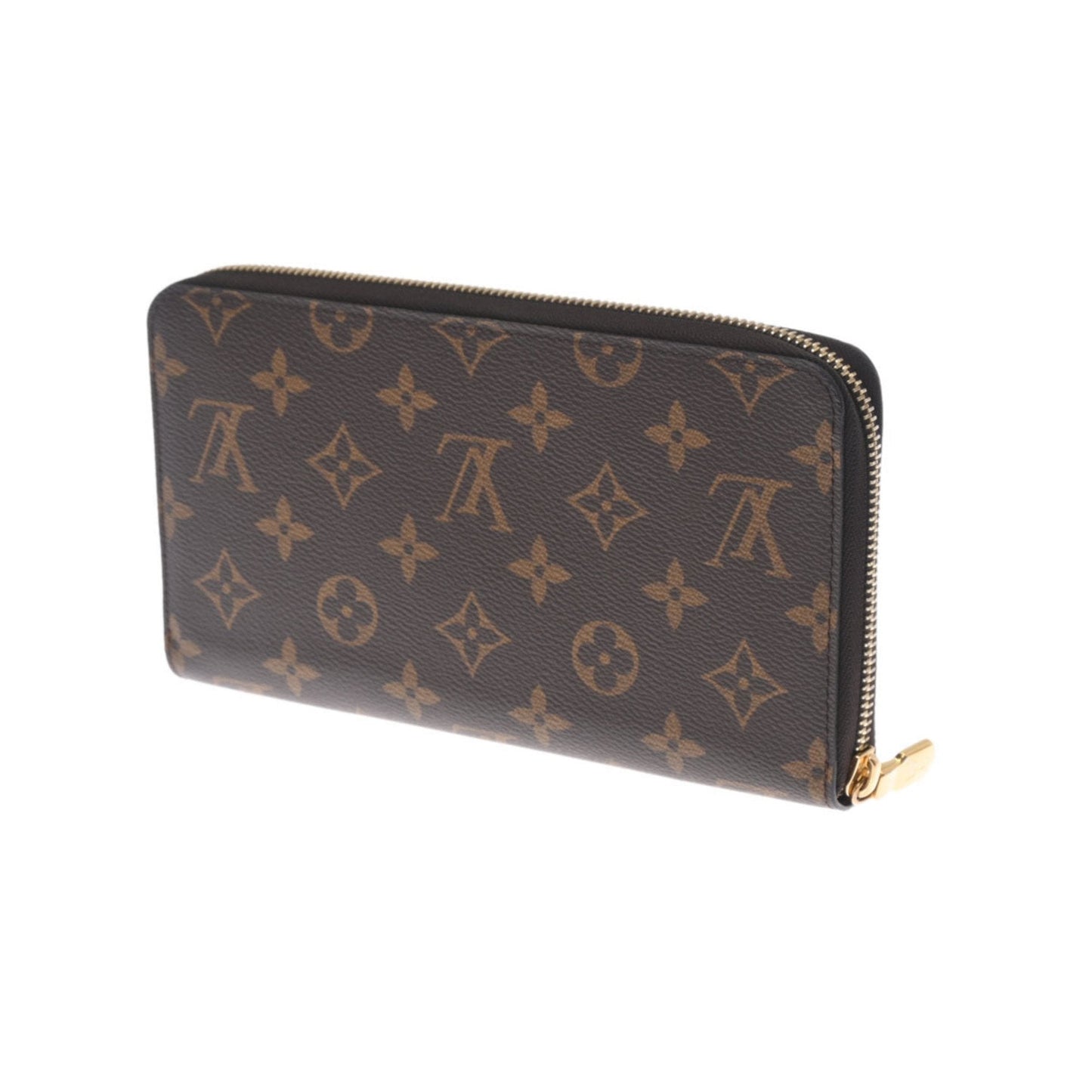 LOUIS VUITTON Monogram Zippy Organizer Brown M62581 Women's Canvas Long Wallet