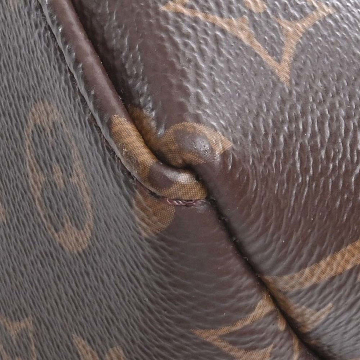 LOUIS VUITTON Monogram Petit Palais PM Handbag M45900 Brown Women's