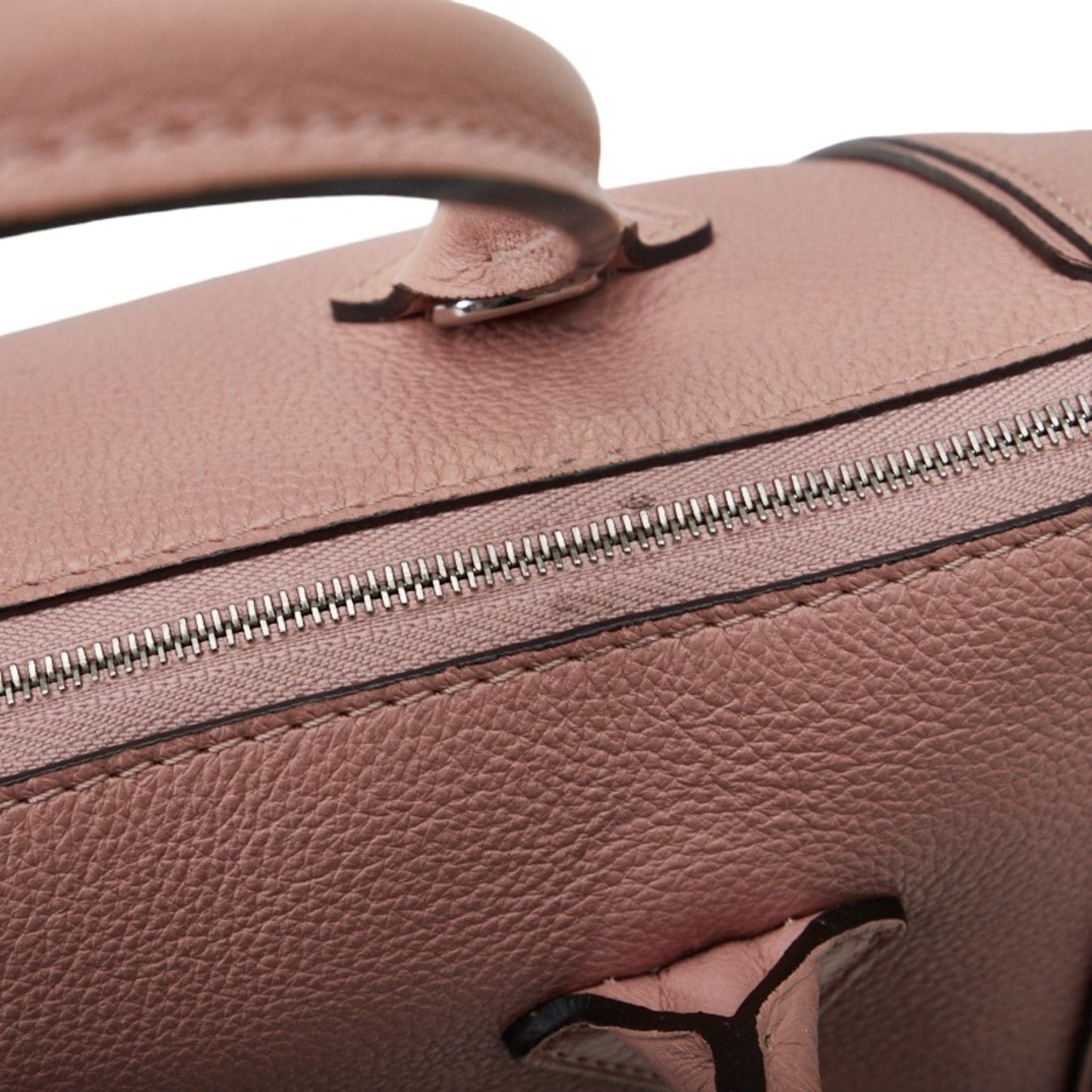 LOUIS VUITTON Parnasea Lockit PM Handbag Shoulder Bag M50029 Magnolia Pink Leather Ladies