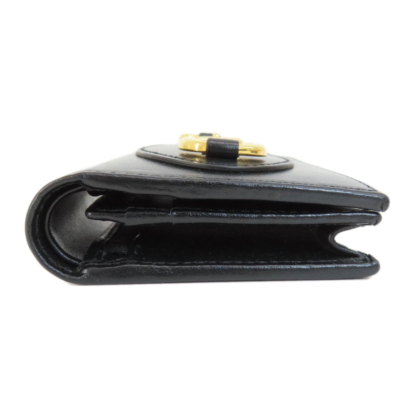 Gucci Black Leather Wallet (Bi-Fold)