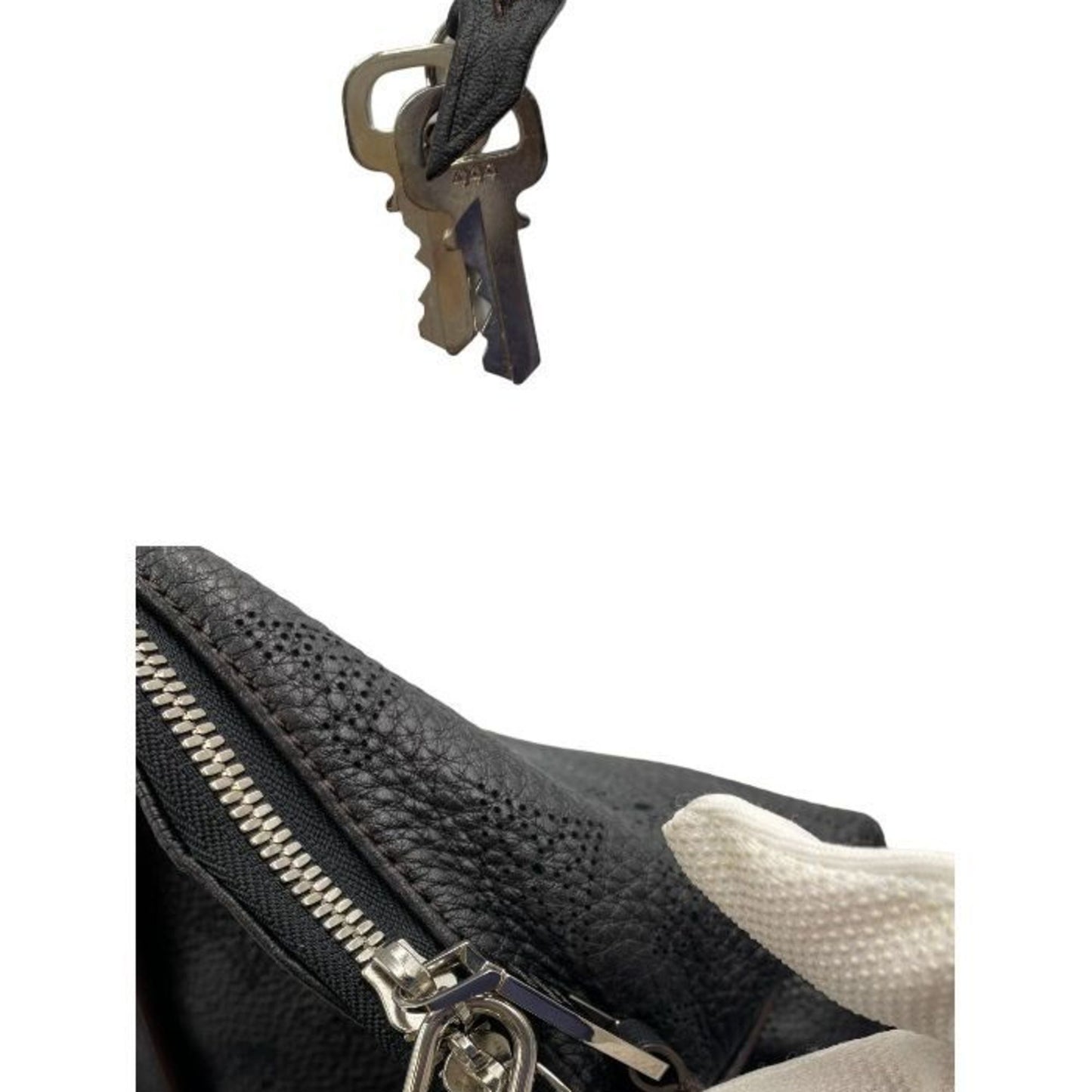 LOUIS VUITTON Selene PM 2WAY Shoulder Bag M94314 Black Brown