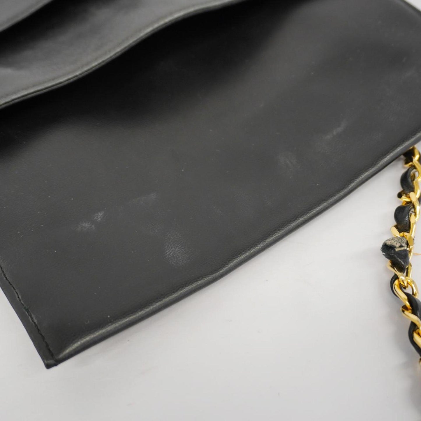 Chanel Shoulder Bag Matelasse Lambskin Black Women's