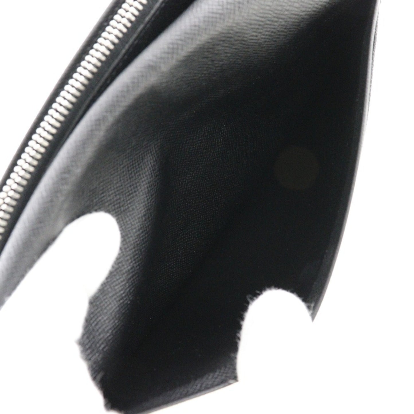LOUIS VUITTON Portefeuille Braza Long Wallet M32572 Taiga Ardoise France Year 2011 Black SP0141 Open Portefeiulle braza Men's
