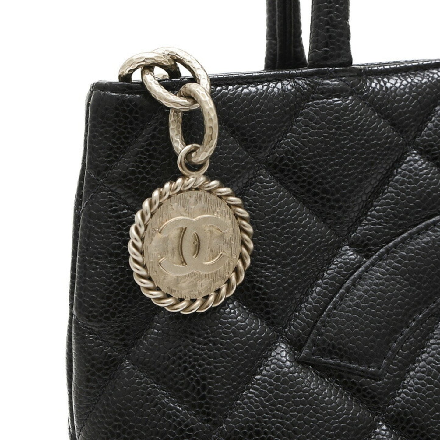 Chanel Reissue Tote Bag Caviar Skin Black A01804