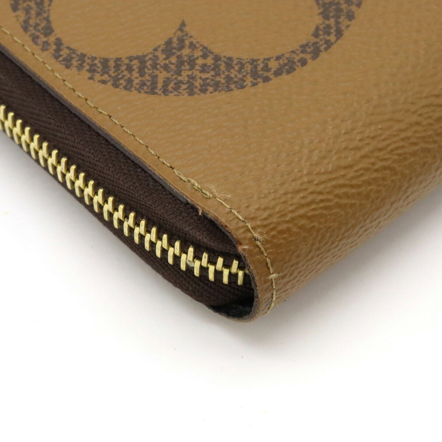 LOUIS VUITTON Monogram Giant Reverse Zippy Round Long Wallet M69353