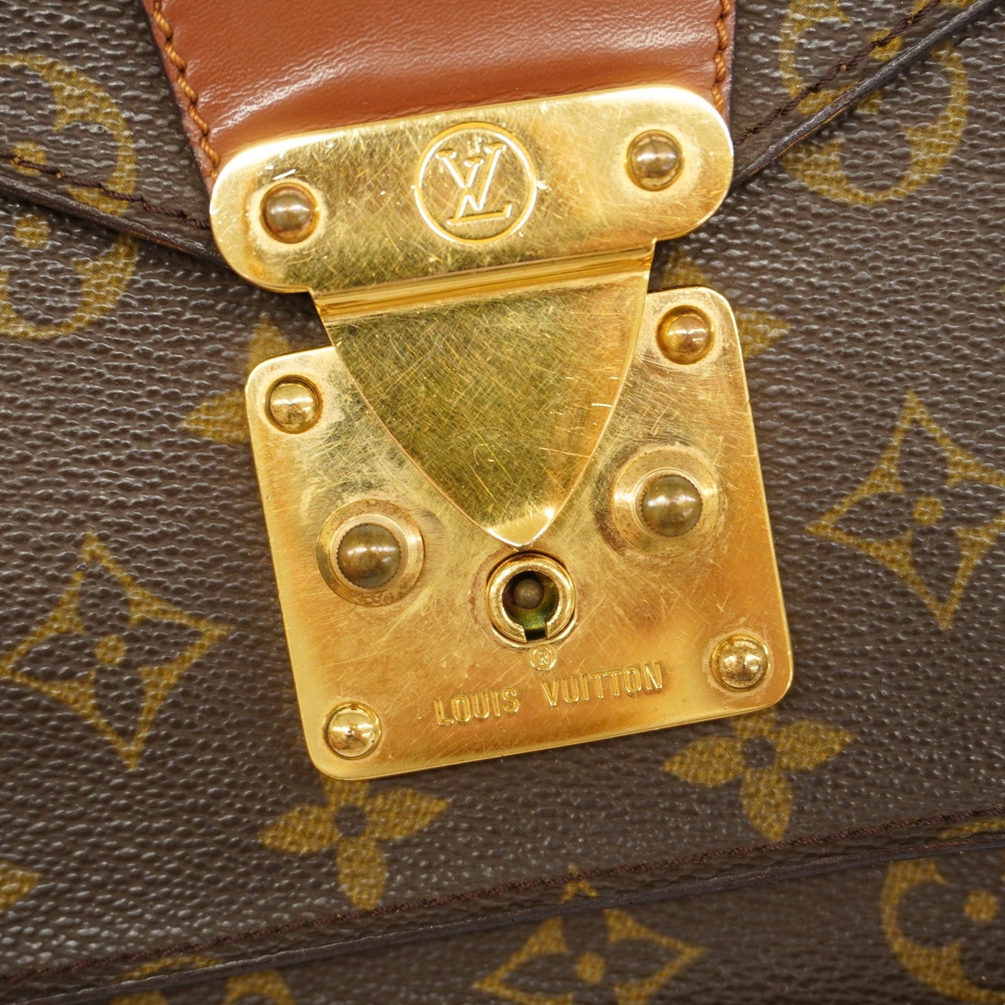 LOUIS VUITTONAuth  Monogram 2way Bag Monceau M51185 Women's Handbag,Shoulder Bag
