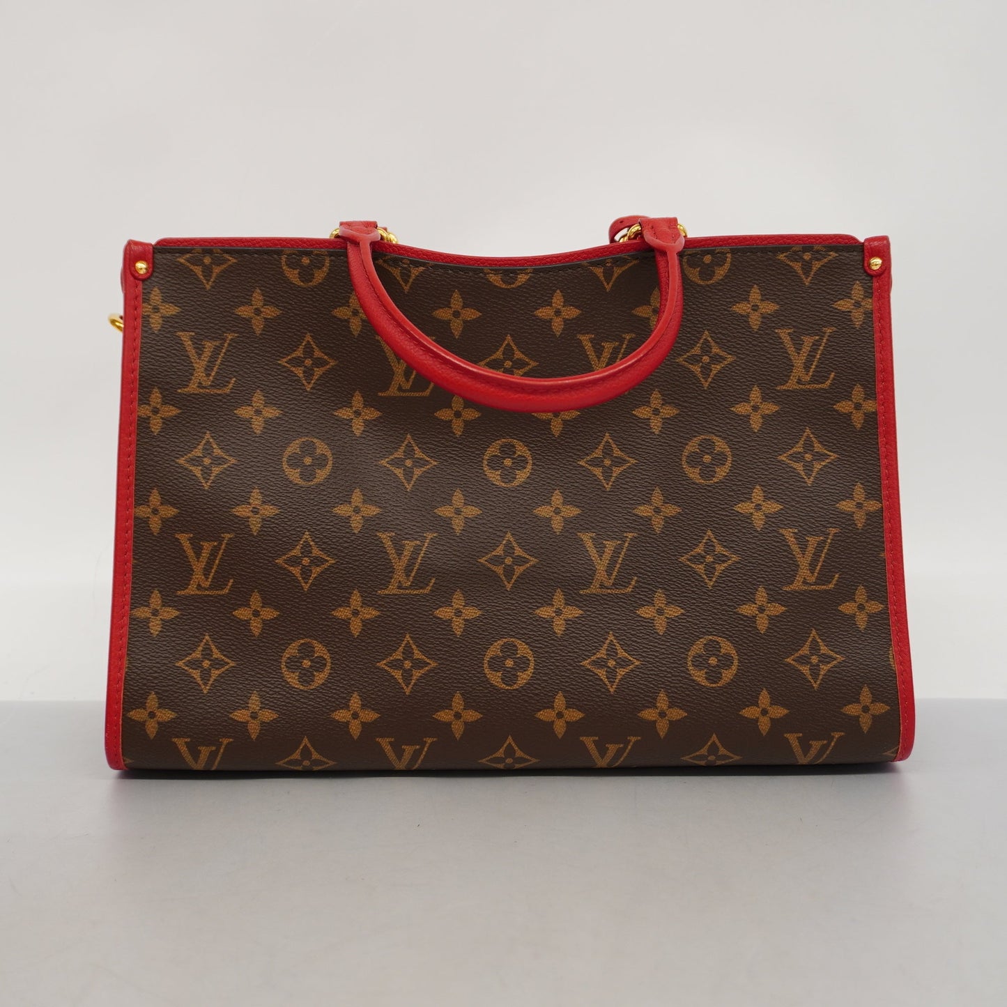 LOUIS VUITTONAuth  Monogram 2WAY Bag Popin Cool M43433 Handbag,ShoulderBag Rouge