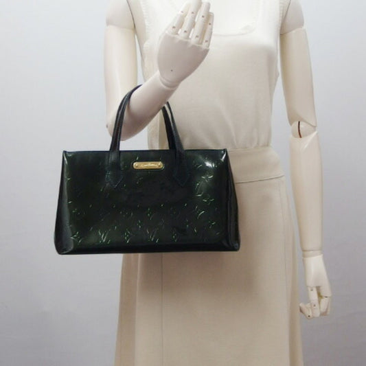 LOUIS VUITTON Monogram Vernis Wilshire PM Blue Nuit M93684