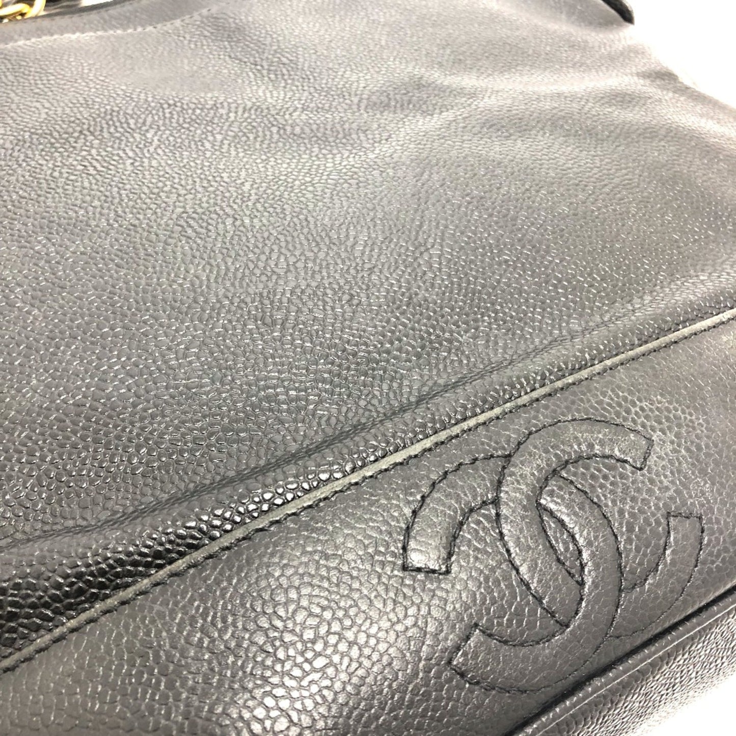 Chanel Trip Luco co Bag Tote Bag Black