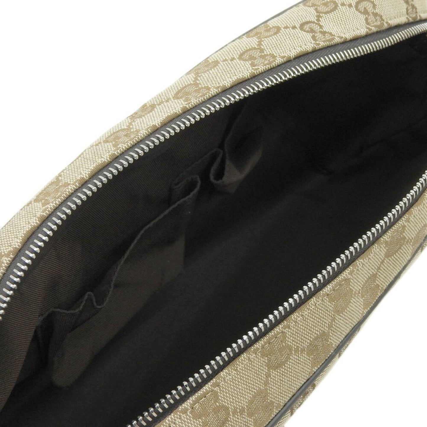 Gucci Beige Dark Brown Gg Canvas Messenger Bag Shoulder Bag